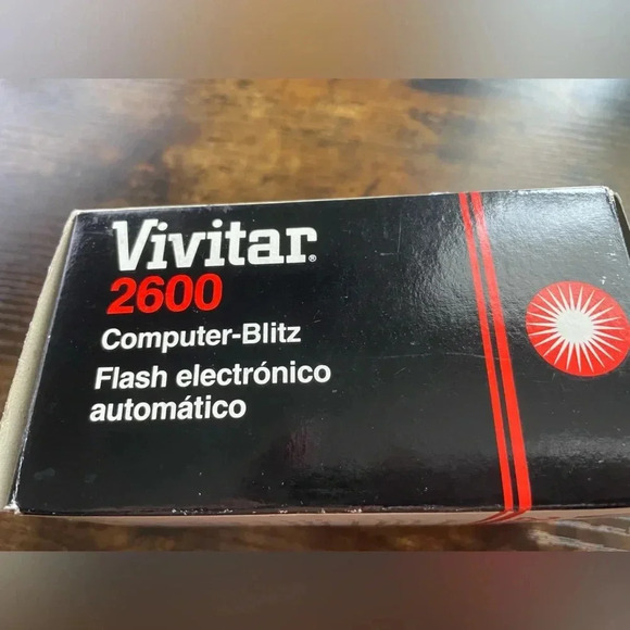 Vivitar 2600 Auto Electronic Flash For Camera Computer Blitz Guide#DIN 21/m:18” - Picture 4 of 6